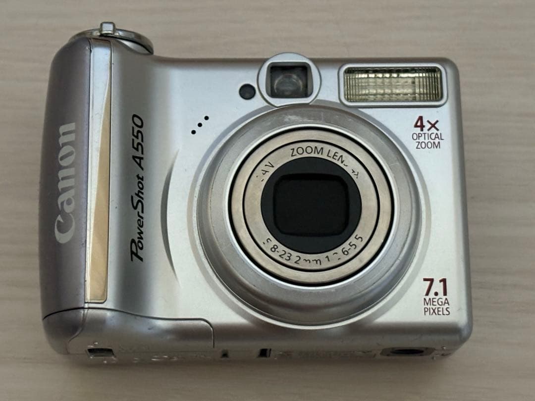 canon PowerShot A550 デジカメ付属品あり