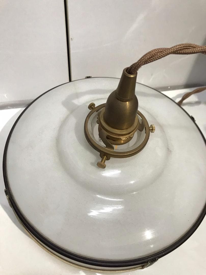 電傘　ランプシェード　金具付き　⑥