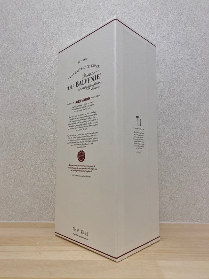 【破格・最安値】ザ バルヴェニー ポートウッドフィニッシュ 21年　超美品