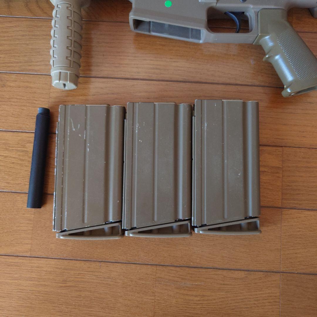 東京マルイ SCAR-H 次世代電動ガン タンカラー カスタム品