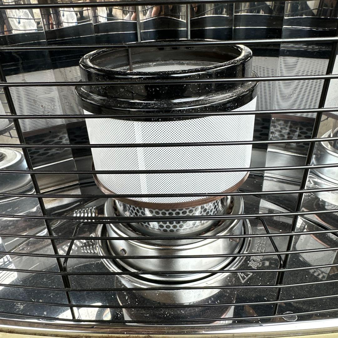 コンパクト石油ストーブ ブラウン