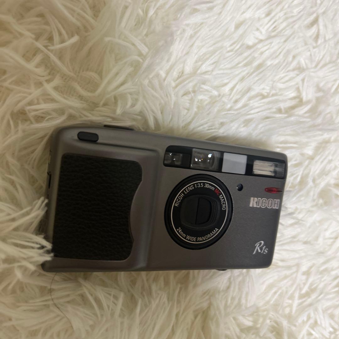 【外観美品】RICOH R1s グレー フィルムカメラ 一部動作確認済