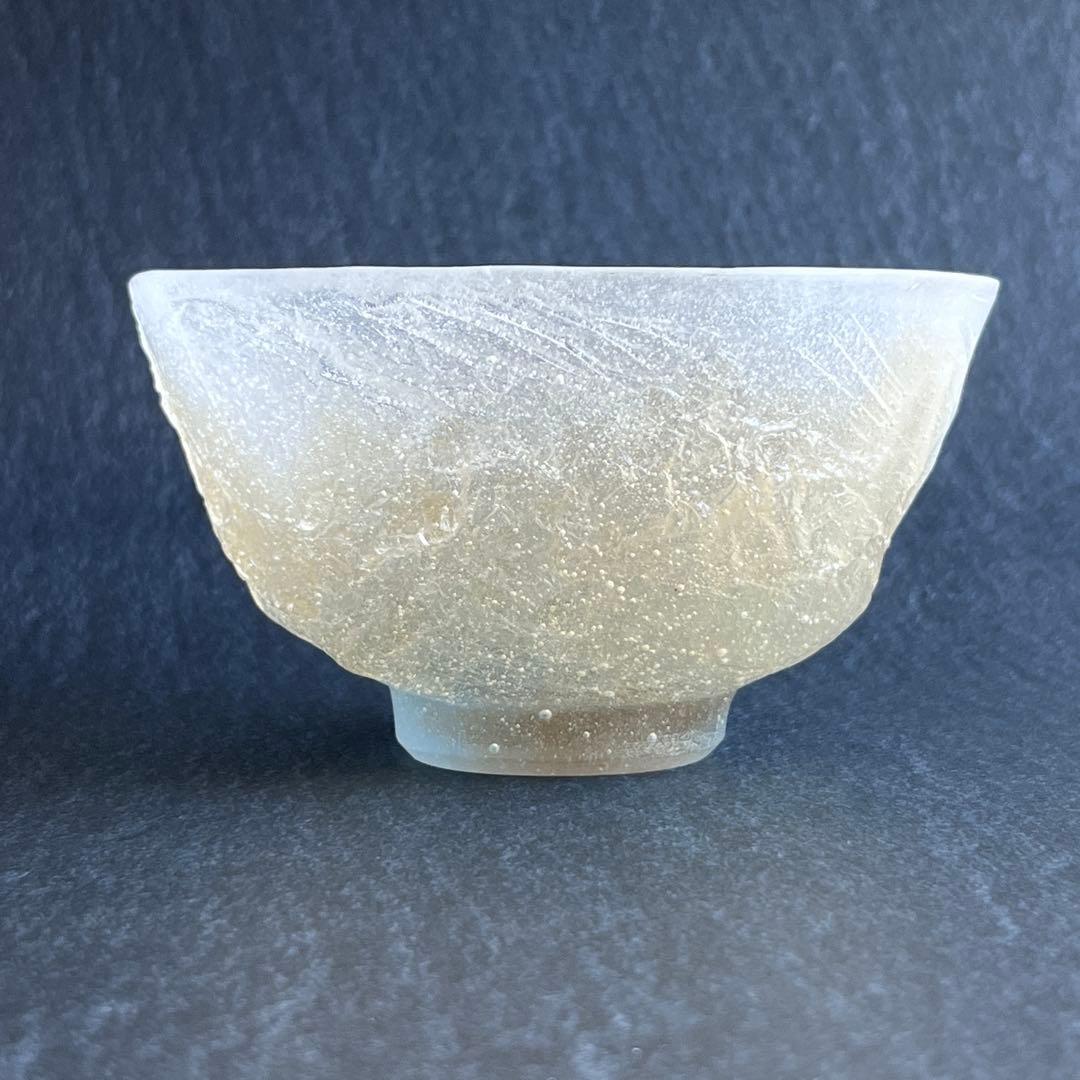 Daum France パートドヴェール ボウル 抹茶茶碗 ORPHEE 未使用