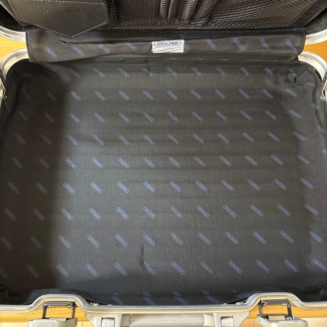 RIMOWA TOPAS 928.14 アタッシュケース 23L 青ロゴ