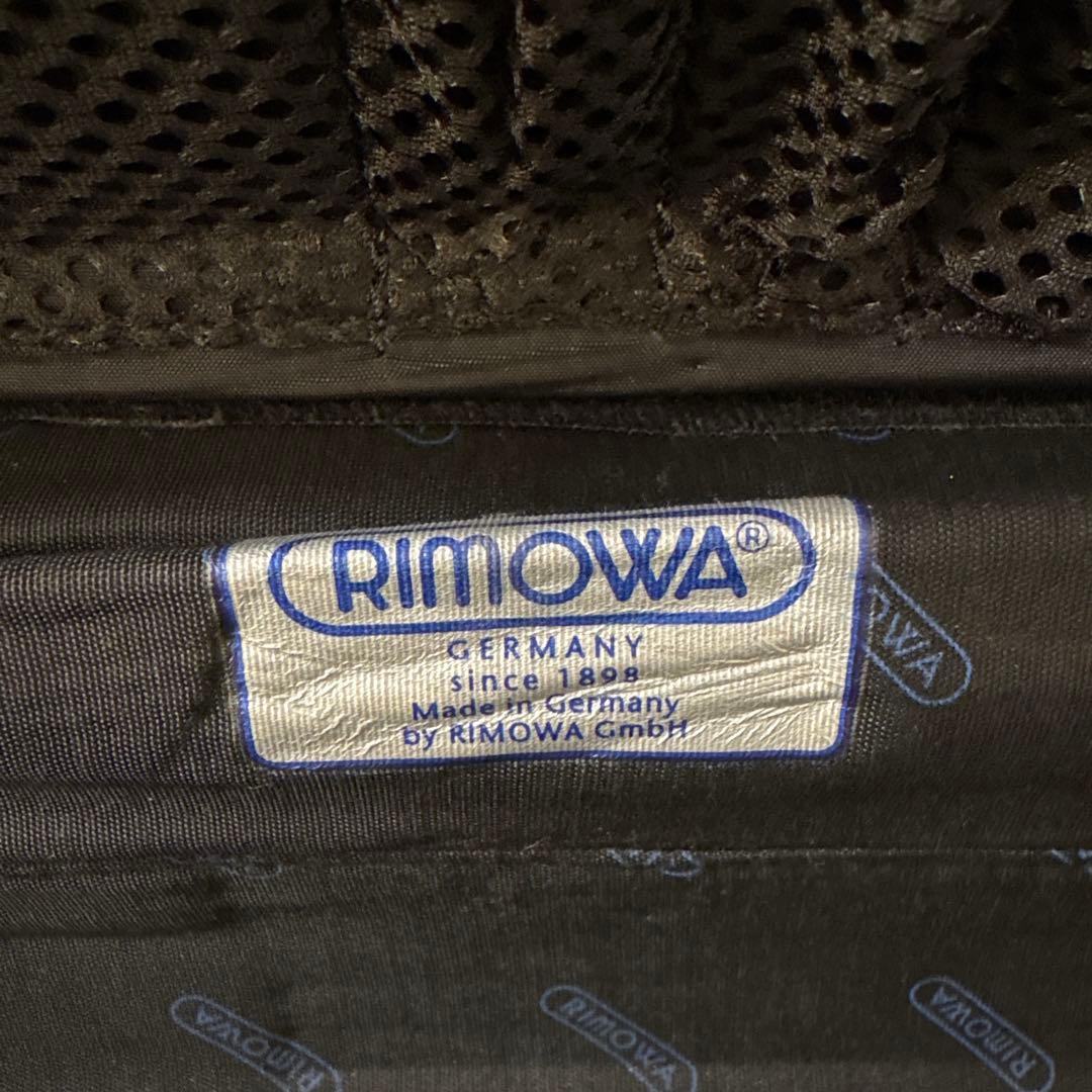 RIMOWA TOPAS 928.14 アタッシュケース 23L 青ロゴ