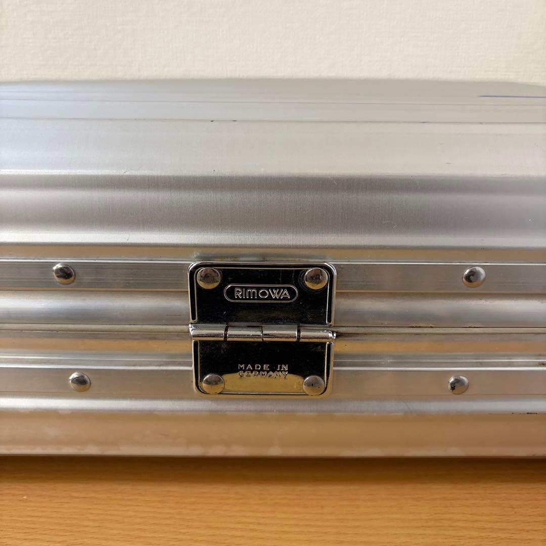 RIMOWA TOPAS 928.14 アタッシュケース 23L 青ロゴ