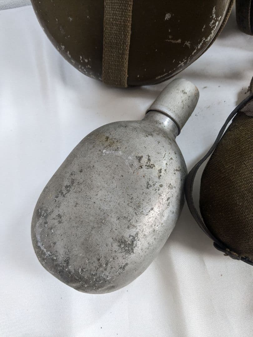 戦時中 アルミ 水筒 当時物 日本軍 まとめ売り