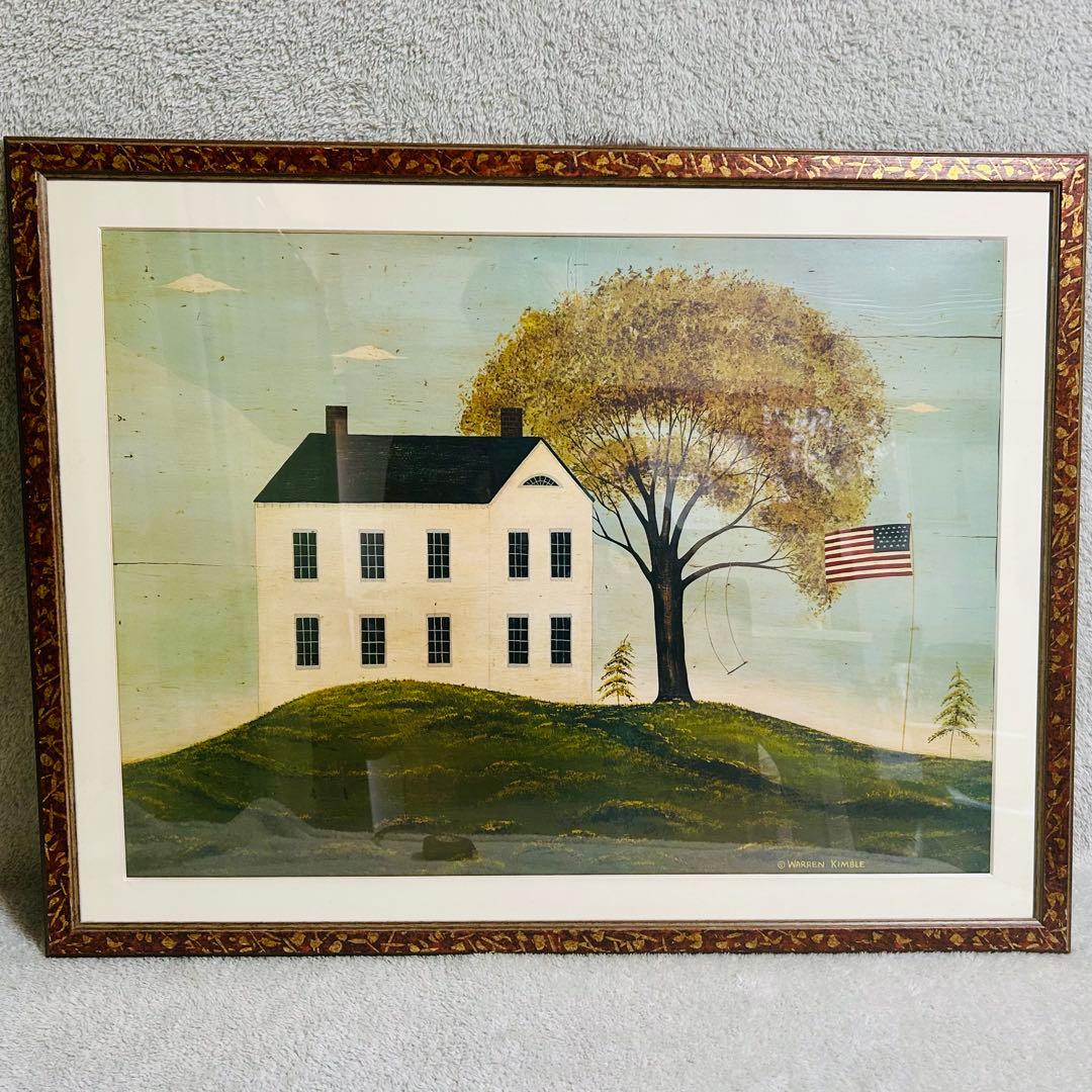 ウォーレン・キンブル 額付き ポスター印刷画