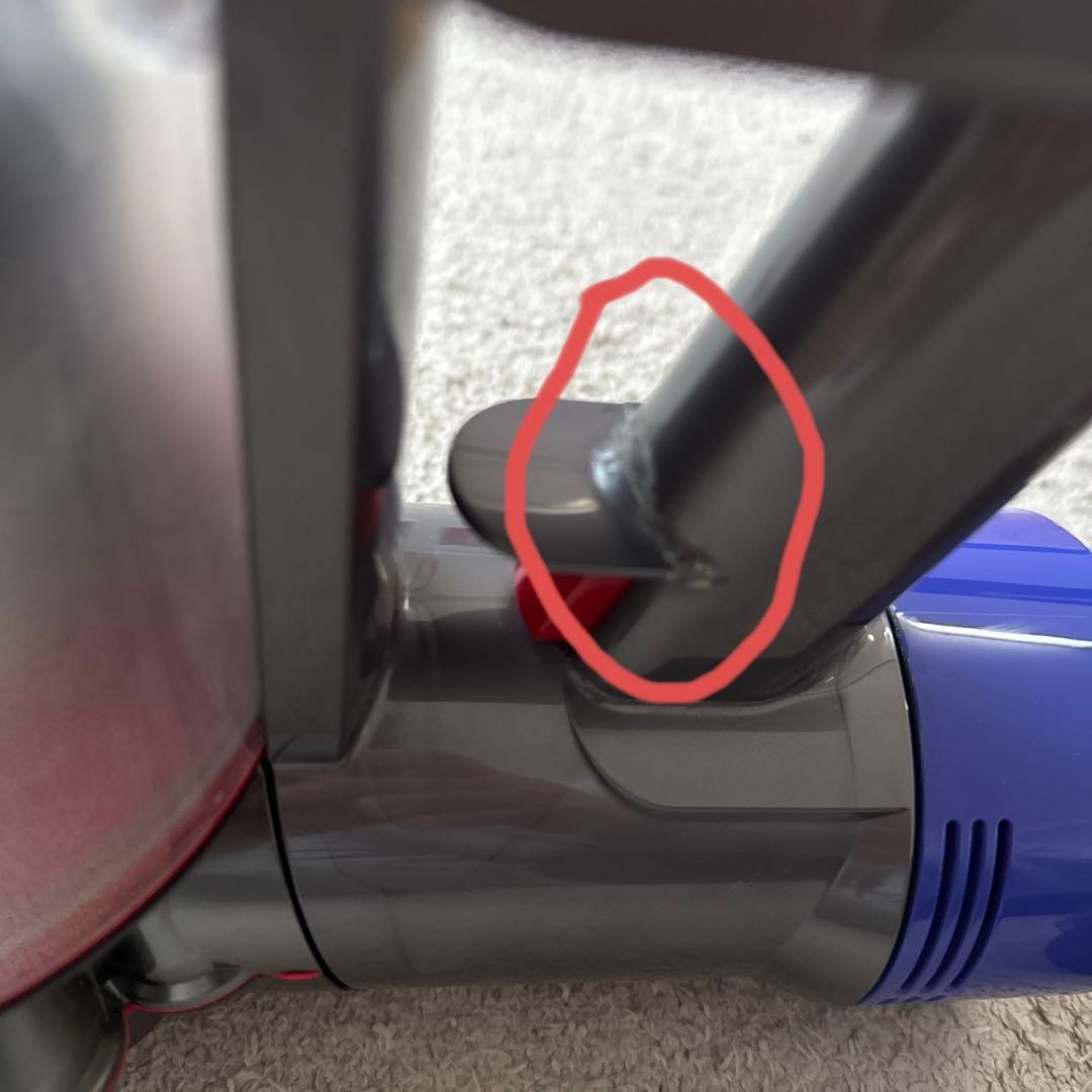 ダイソン　V7fluffy 新品交換性大容量バッテリー付