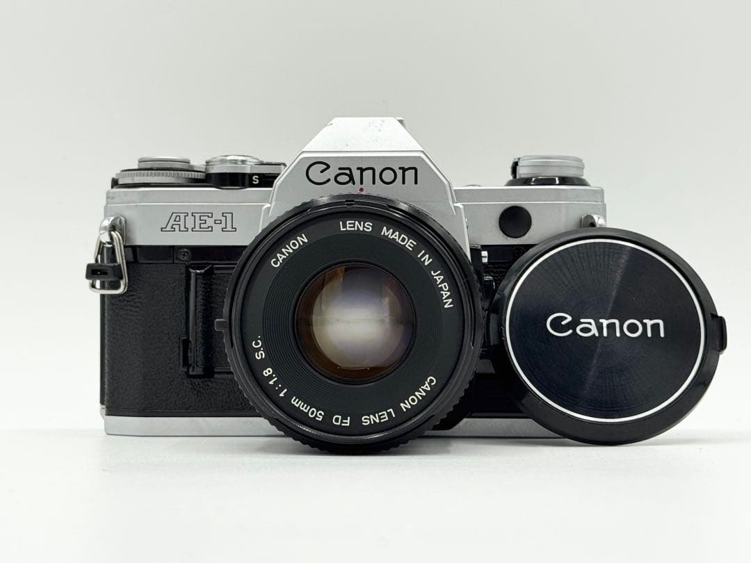 【完動品】Canon AE-1 + FD 50mm F1.8 S.C.
