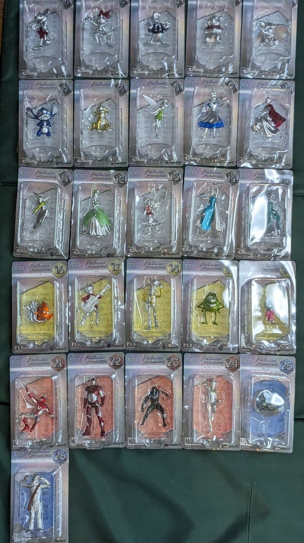 Happyくじ　Disney　100周年　オーナメント　2023　全26種類