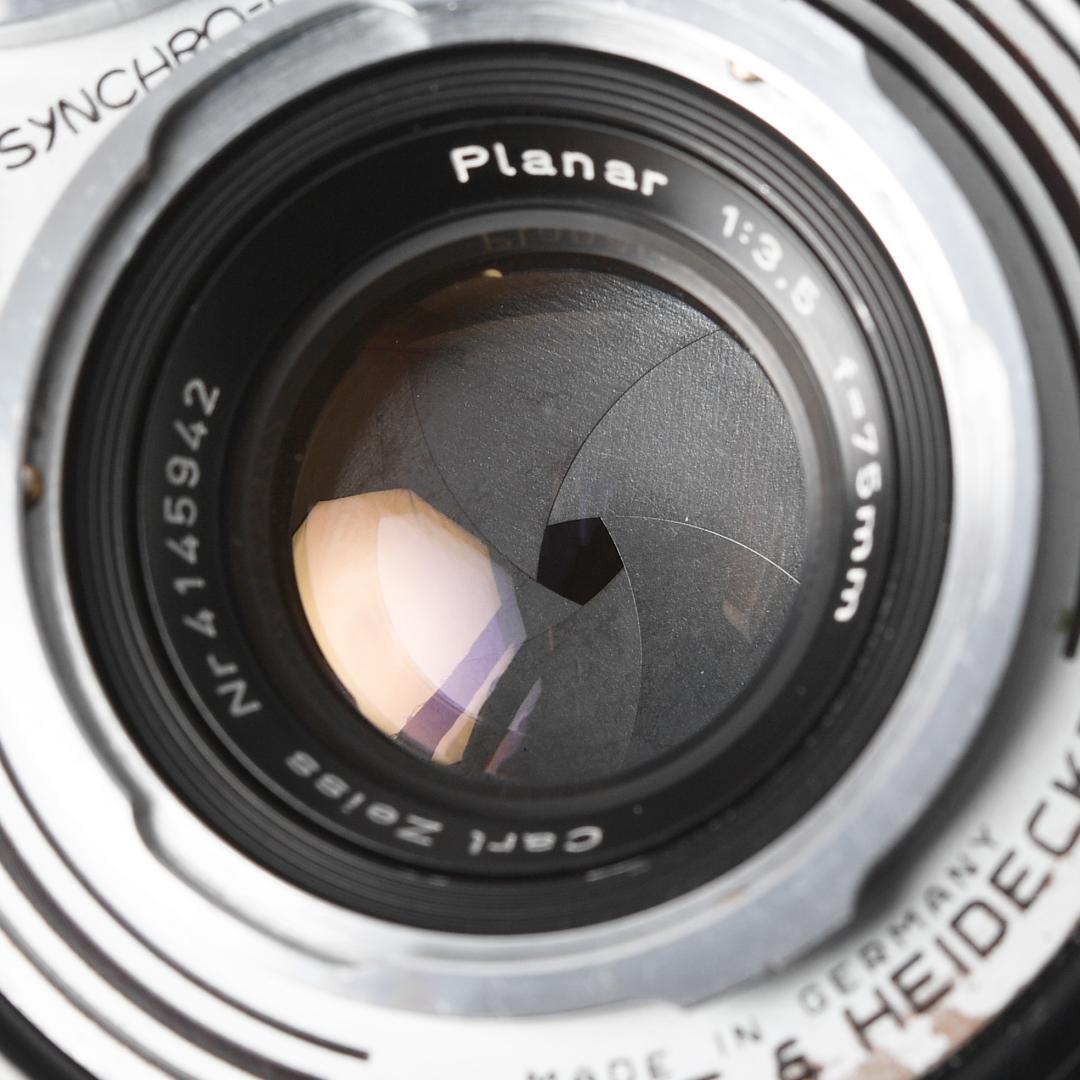 ROLLEIFLEXローライフレックス Planar f3.5 オーバーホール済