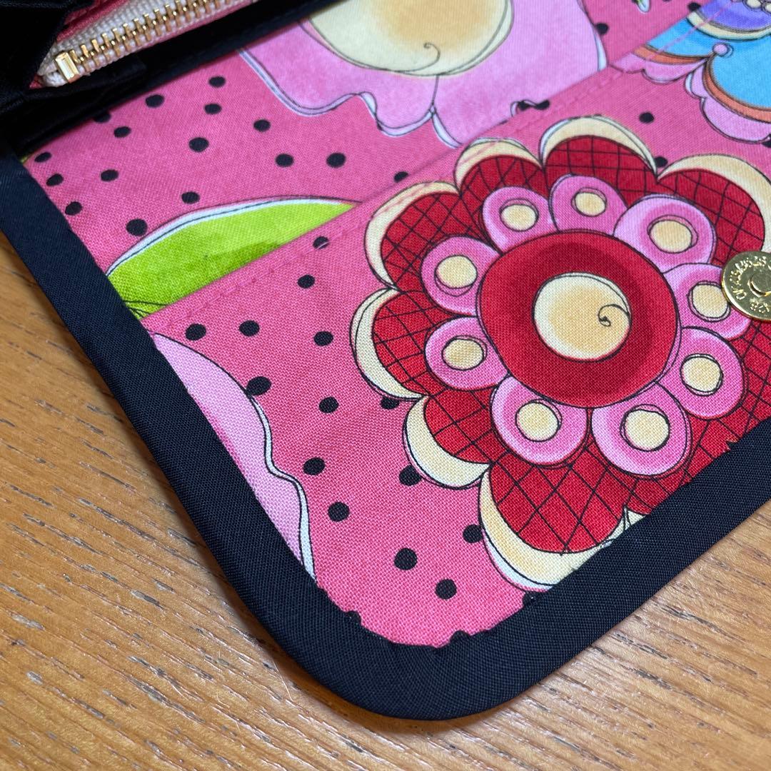 もーも　1点のみ　長財布　やりくり財布　ハンドメイド