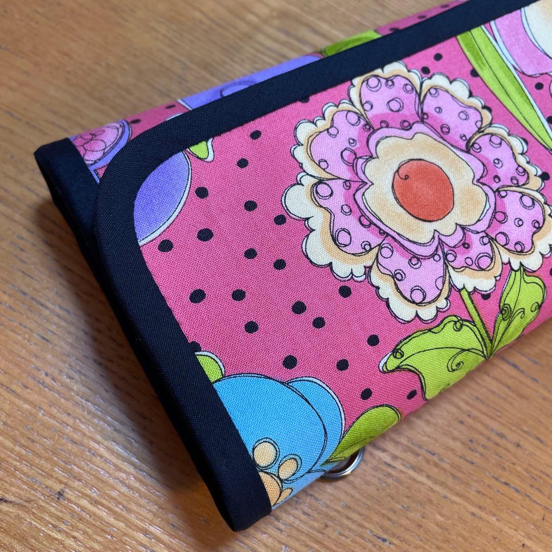 もーも　1点のみ　長財布　やりくり財布　ハンドメイド