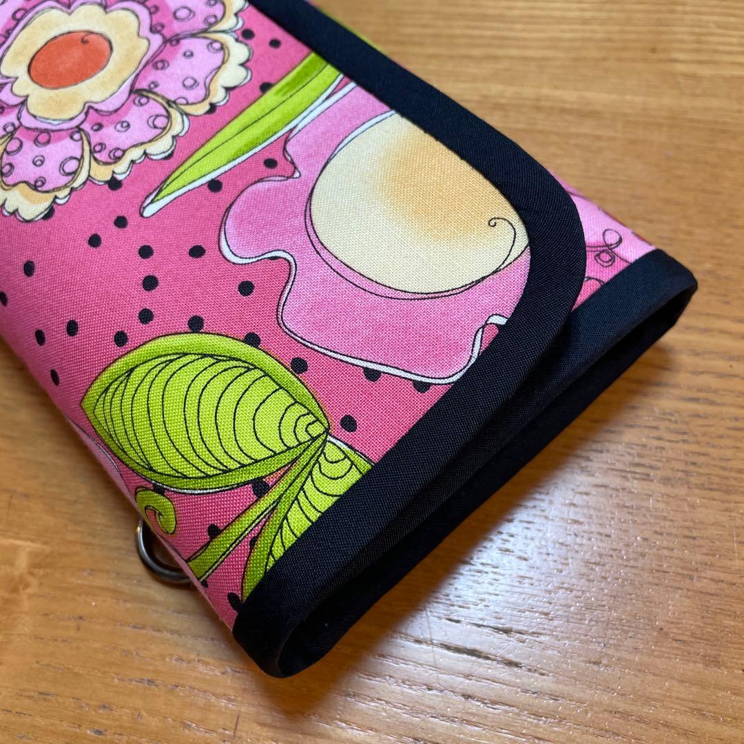 もーも　1点のみ　長財布　やりくり財布　ハンドメイド