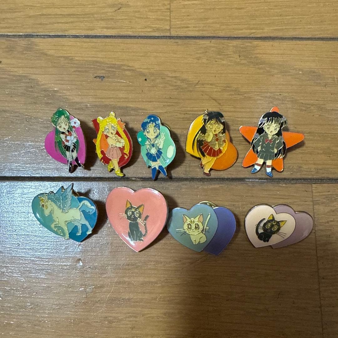 美少女戦士セーラームーン　ピンバッジ　ピンズ レトロ　希少　レア