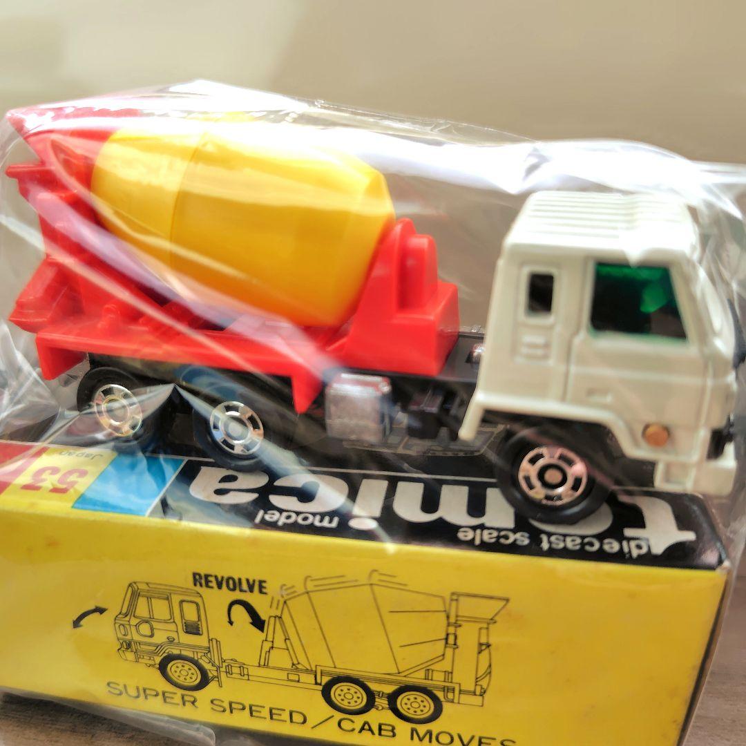 【未使用品】黒箱トミカ 50 ニッサンディーゼル ミキサー車　希少品！