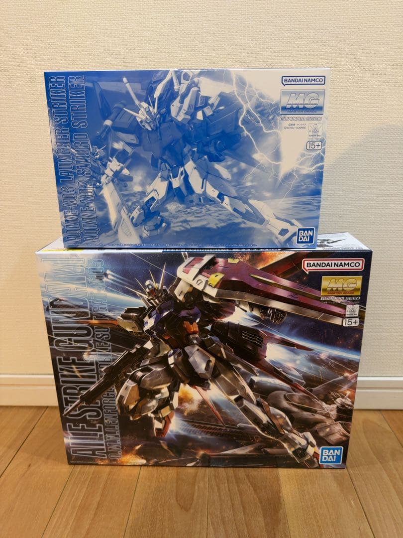 MG エールストライクガンダム Ver.RM用 ランチャー&ソードストライカー