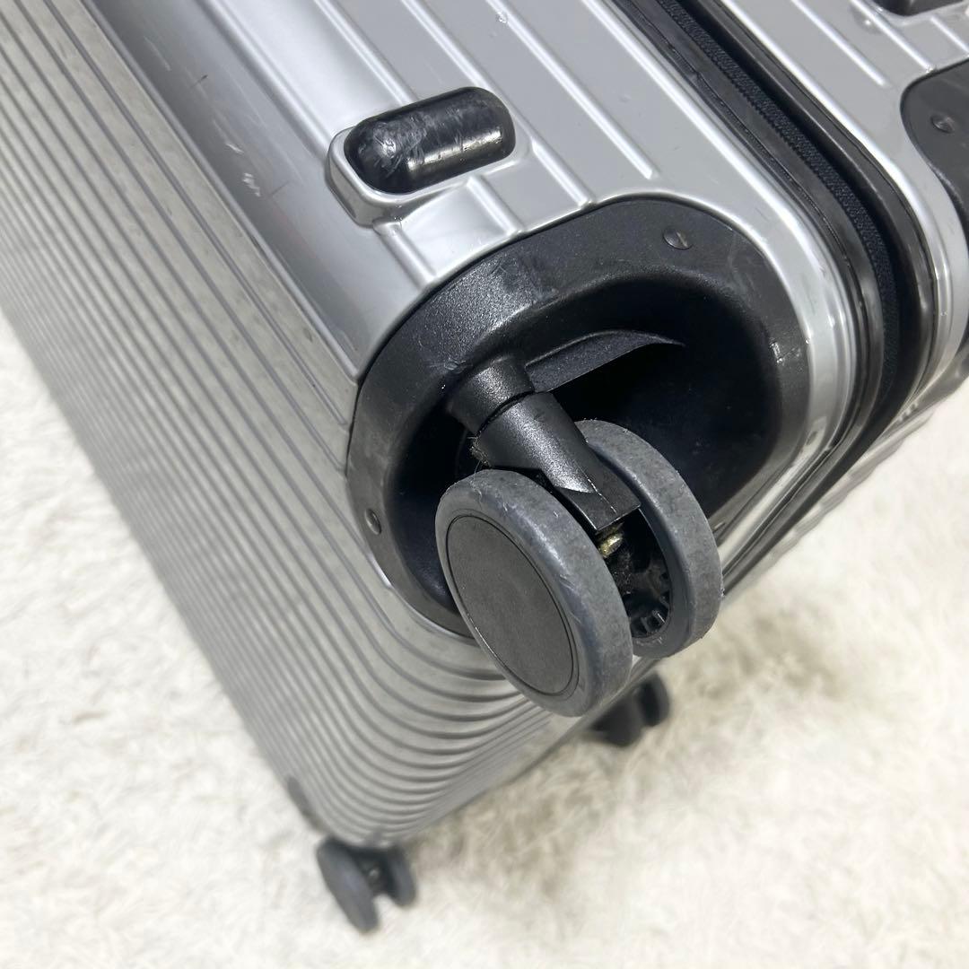 13836✨リモワ サルサ 4輪 TSAロック 特大 シルバー スーツケース