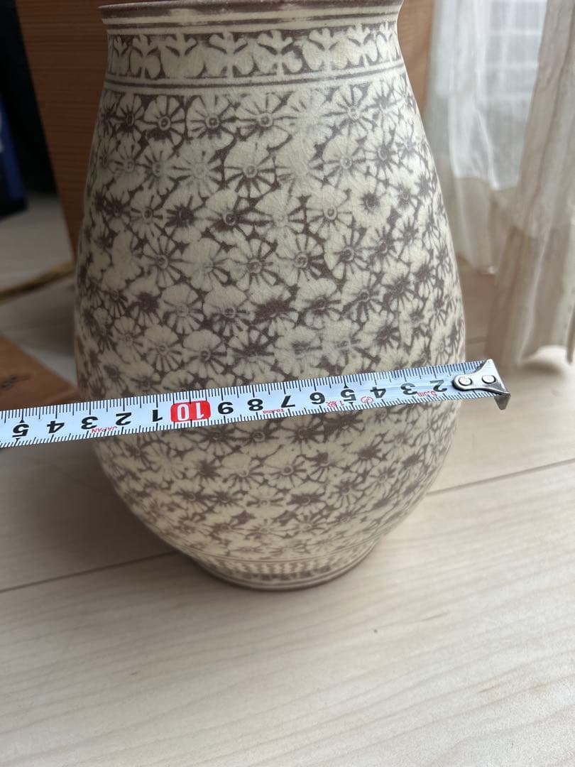 三島焼　陶器　花瓶 壺