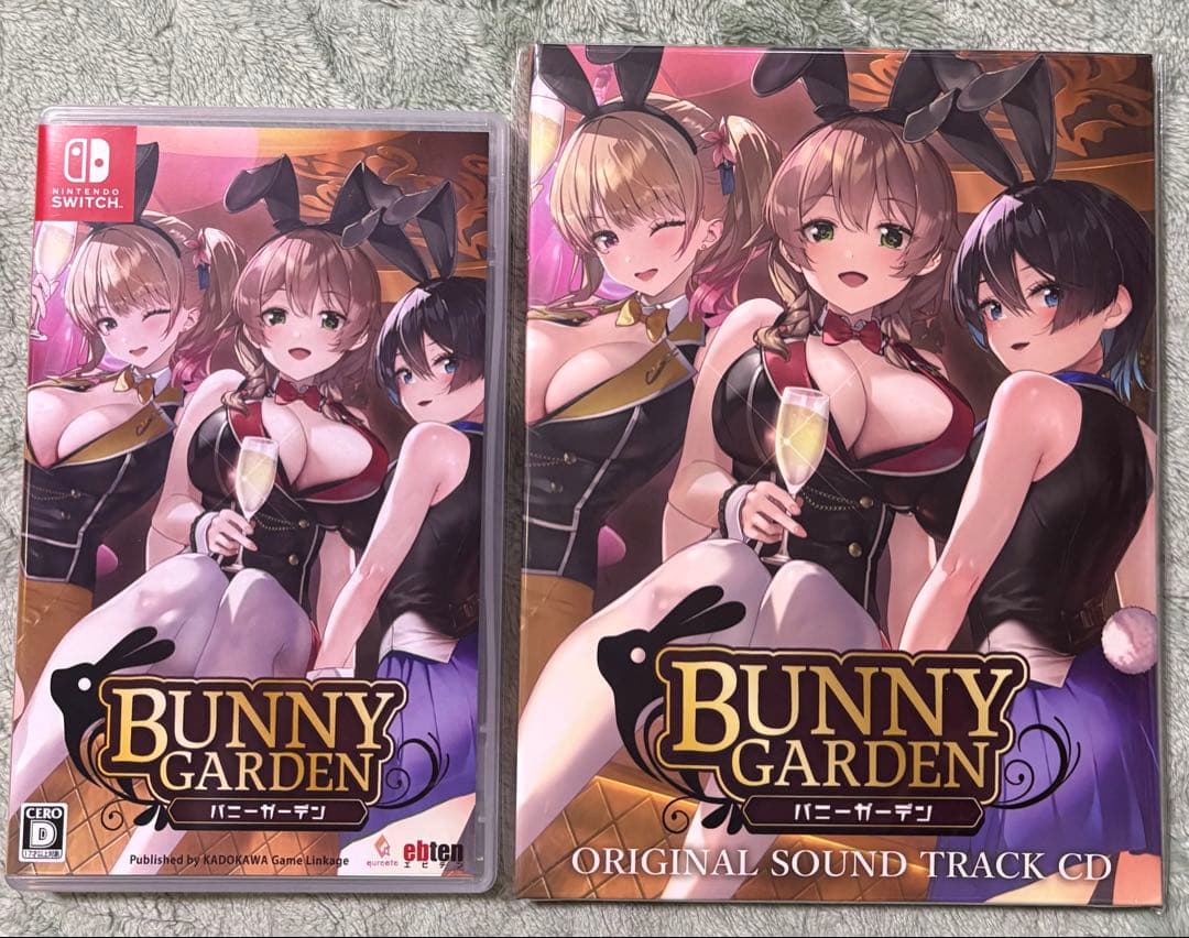 switch バニーガーデン+オリジナルサウンドトラックCD/アートブックセット