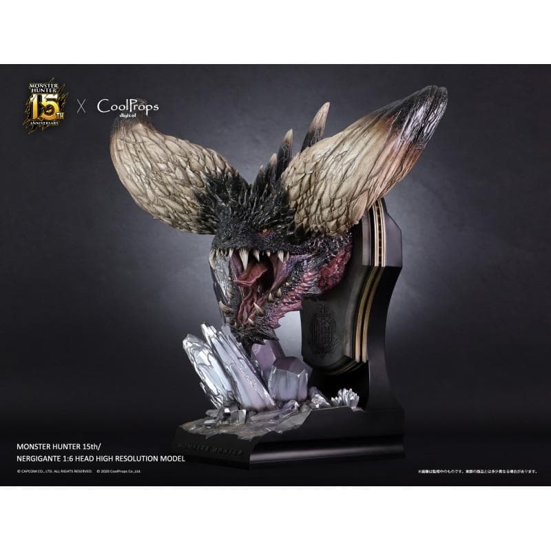 【新品】フィギュア モンスターハンター ネルギガンテ 1/6 ヘッドモデル