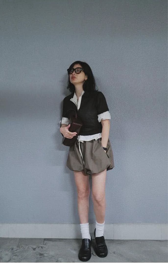 【新品未使用完売】ETRE tokyo/ヘンリーポロレイヤードセットプルオーバー