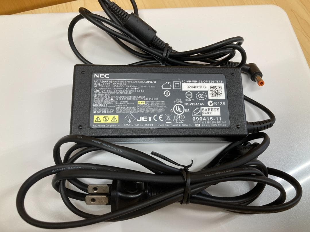 NEC LaVie ノートPC PC-LS550BS 6W