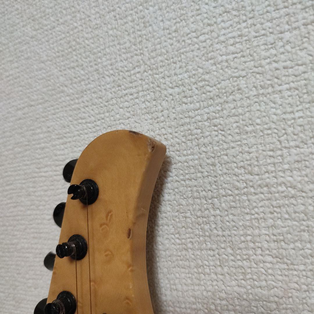 AIRCRAFT グリーンエレキギター　ジャンク