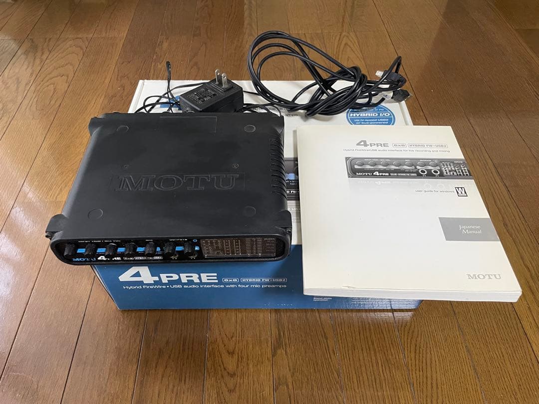 MOTU 4PRE 6イン8アウト オーディオインターフェイス