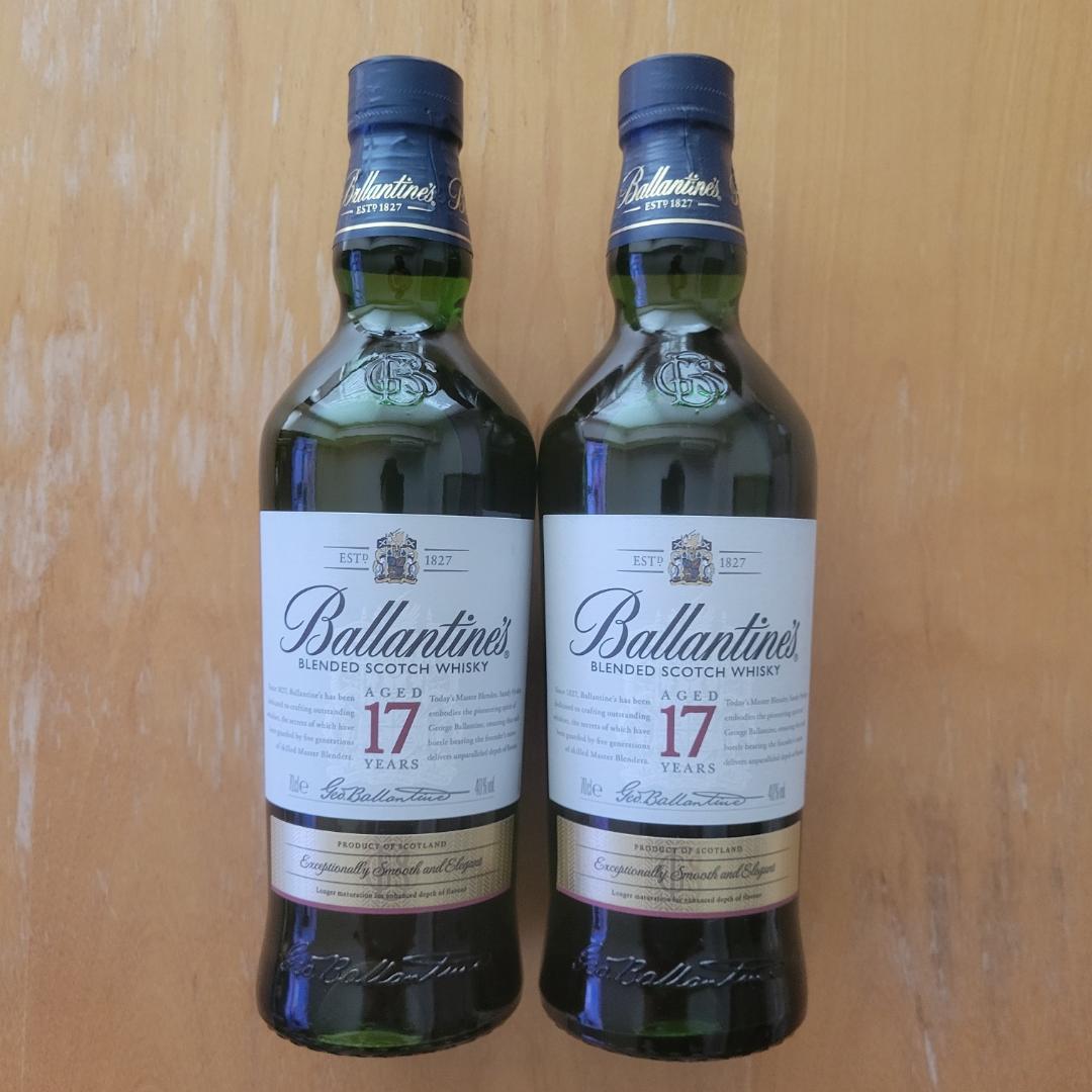 a*8様 バランタイン 17年 40度 700ml 2本