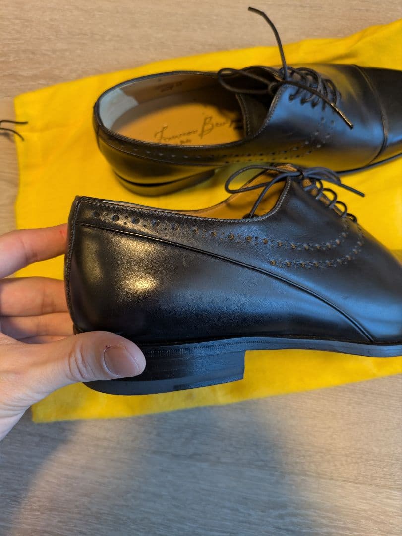 Francesco Benigno ブラックドレスシューズ