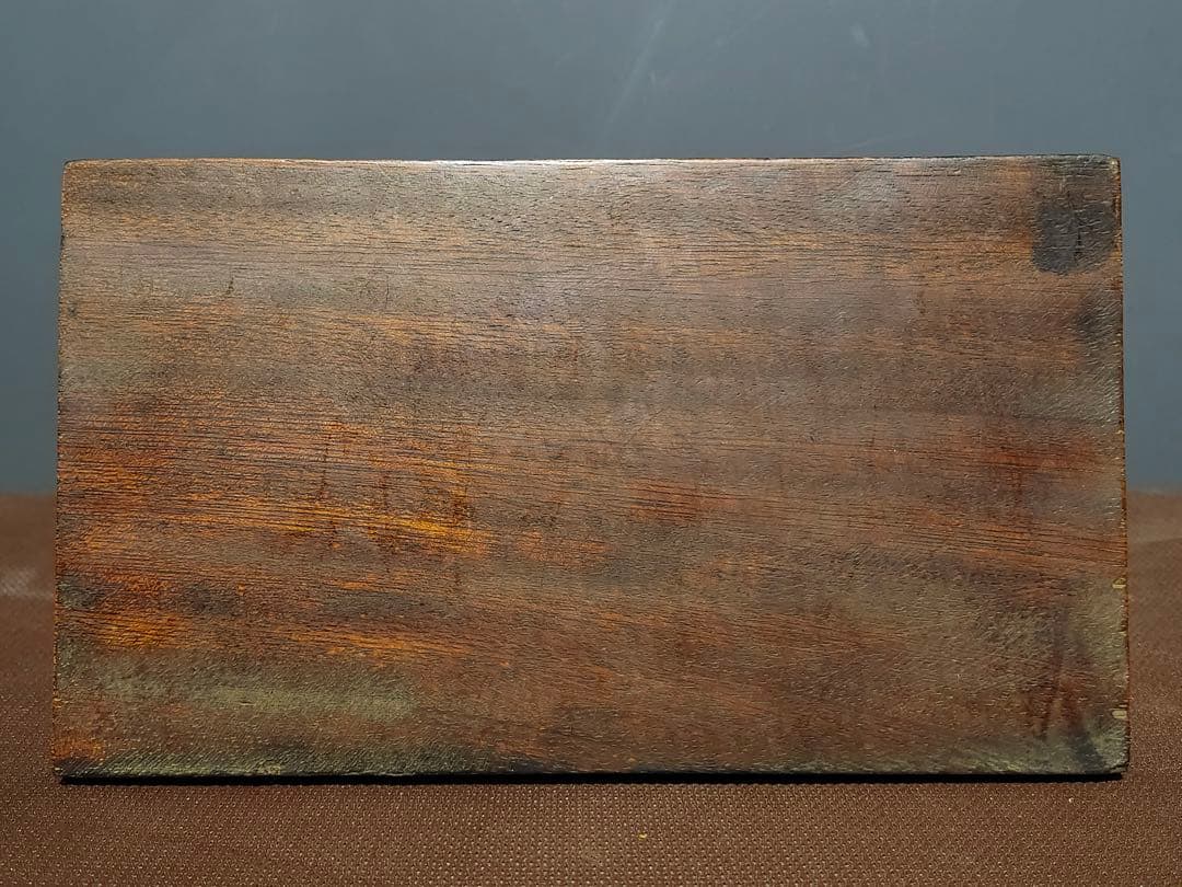 珍品　文房具　硯　希少老花梨木製・孔子手彫り硯台 文房四宝 書斎用高級インテリア