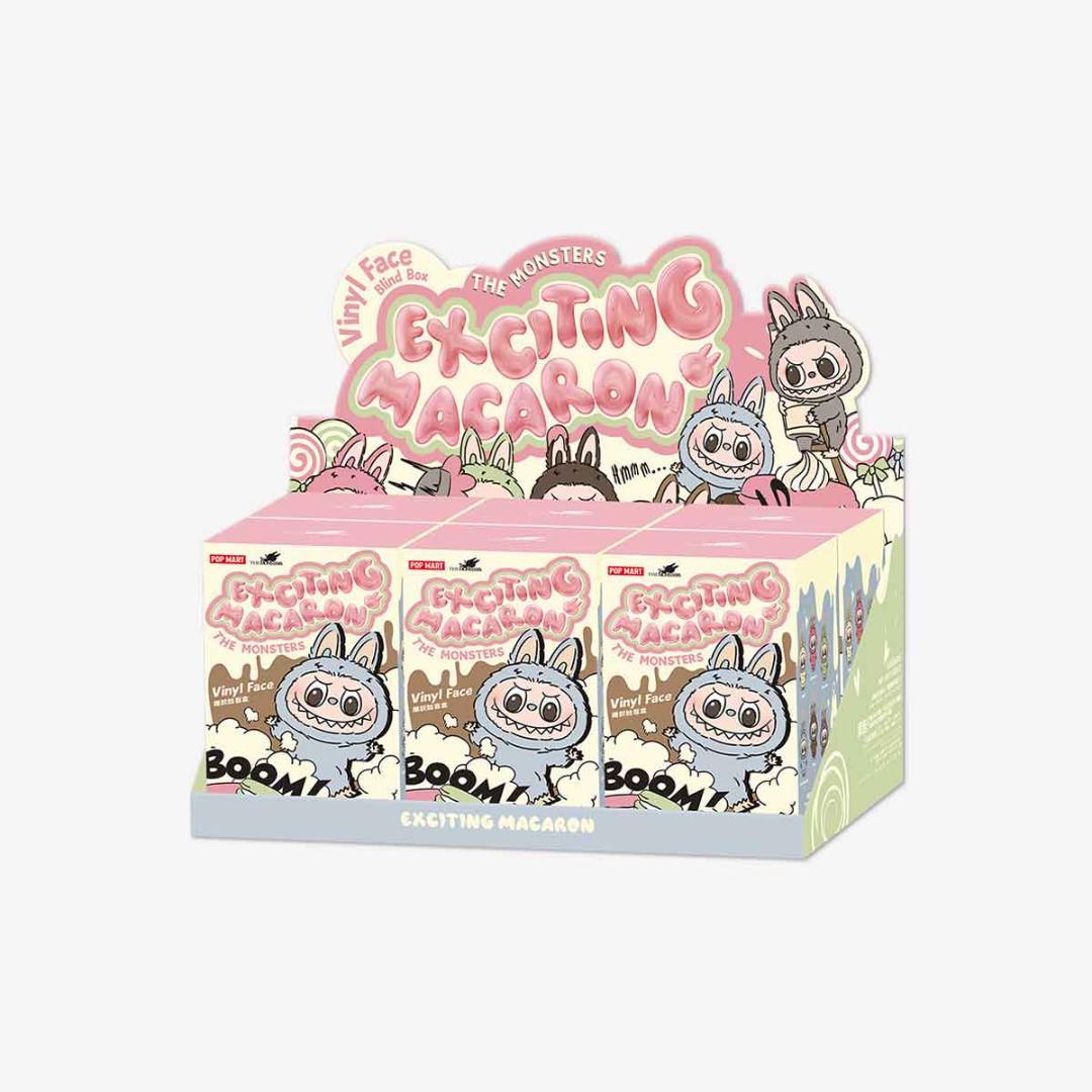 POP MART Exciting Macaron ぬいぐるみ ボックス6個入り