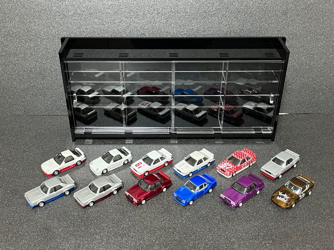 ミニカーケース　コレクション　1/64 アクリル　トミカ　カスタム　街道ハウス