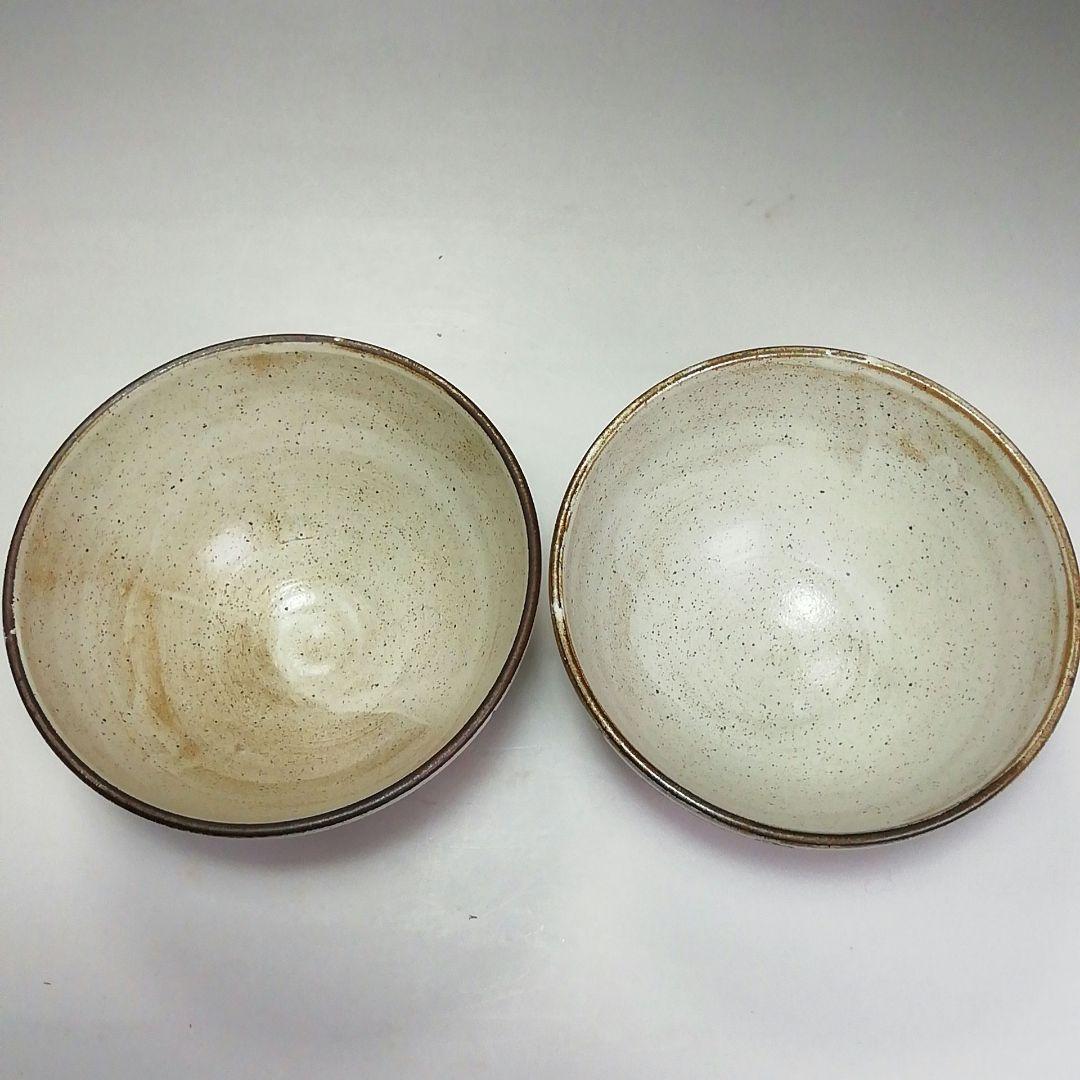 Ｓ５９９　茶碗　十客『十牛図　鉄絵数茶碗』『壷中窯　信楽焼』『保庭楽入作』　共箱