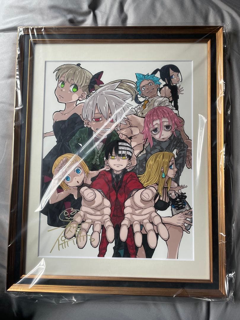ソウルイーター展　複製原画　サイン入り