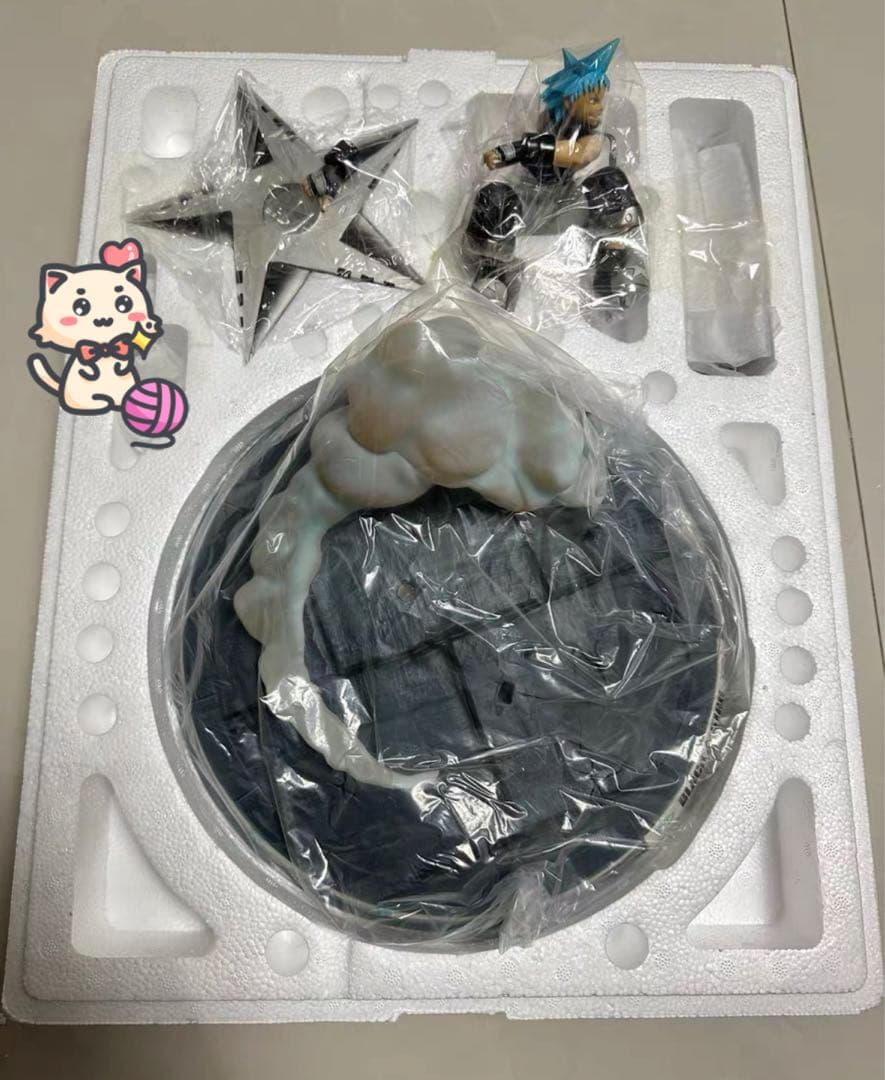 ソウルイーター Tsume マカ ブラック☆スター 2点 スタチュー フィギュア