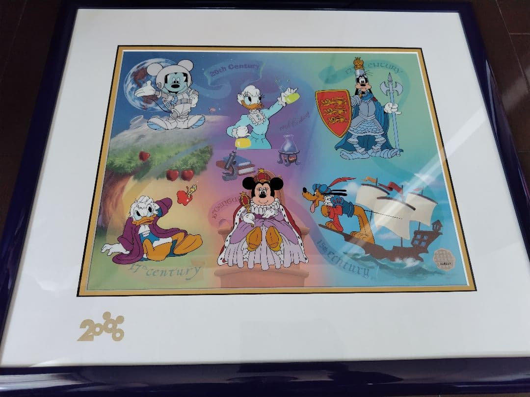 ディズニー リトグラフ 版画