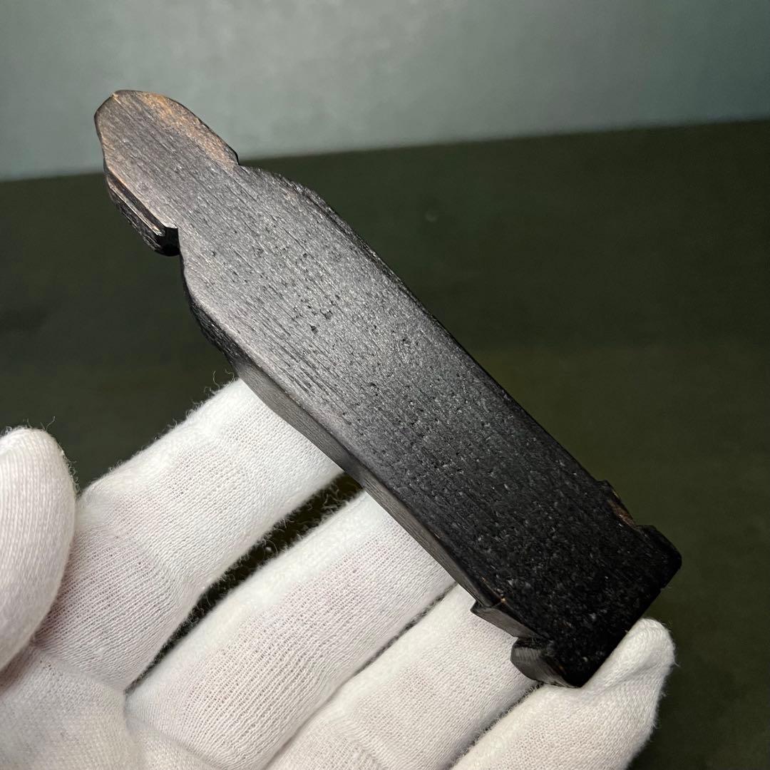 ◎江戸期 木彫木造 御守地蔵尊【六道一尊・念持仏】◎円空仏◎仏教美術古美術骨董◎