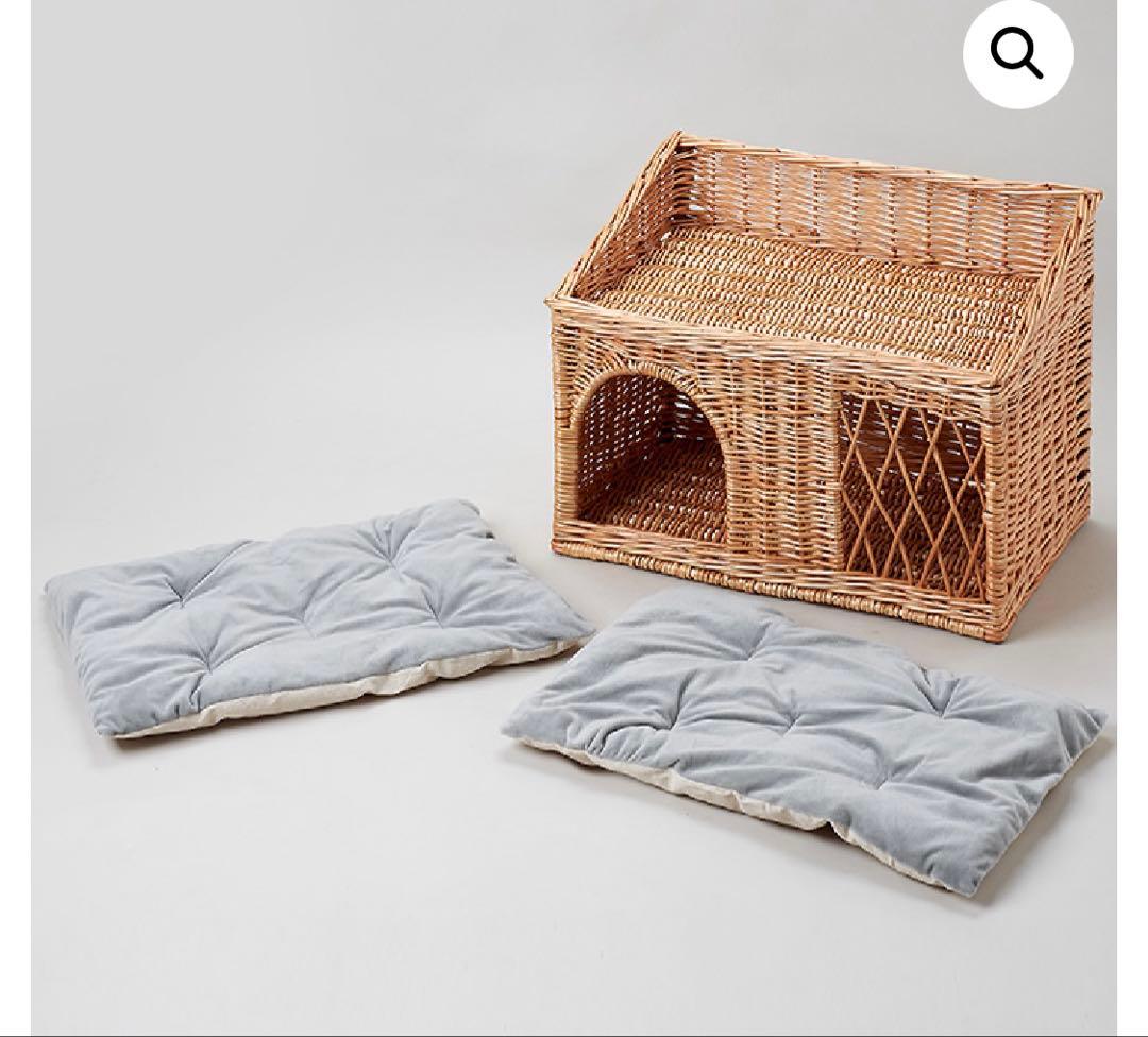 ペットハウス　犬　猫　キャットハウス　クッション付