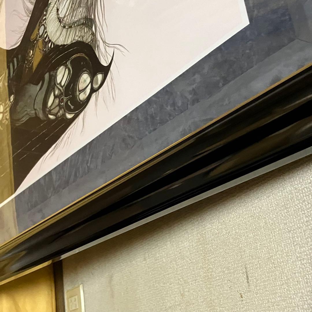 天野喜孝 夢なりし 版画 リトグラフ 大判 吸血鬼ハンターD バンパイアハンター