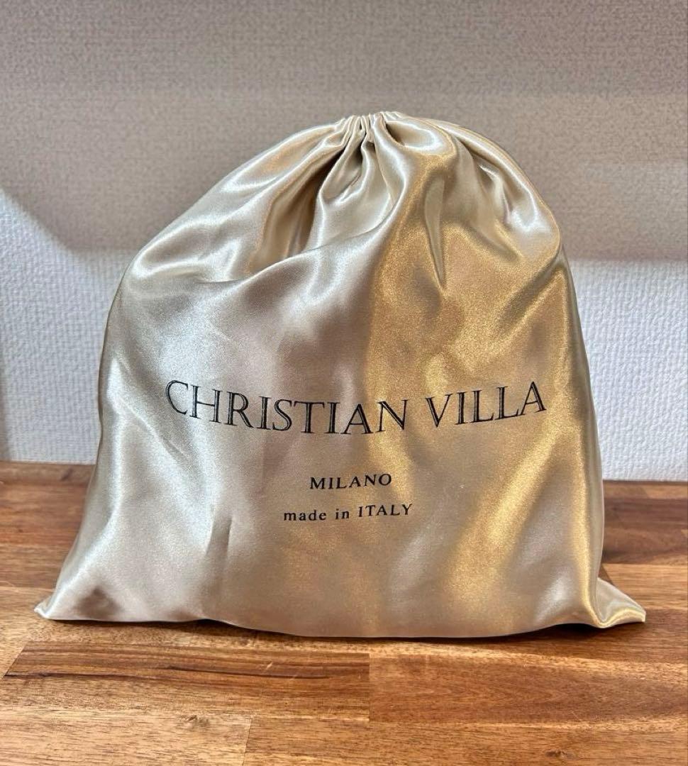 CHRISTIAN VILLA ミニスクエアショルダーバッグ