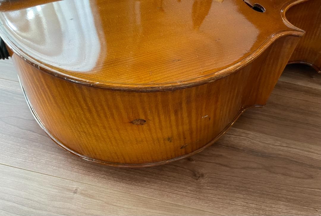 チェロ（Karl Höfner）と弓（Johs.O.Paulus）のセット