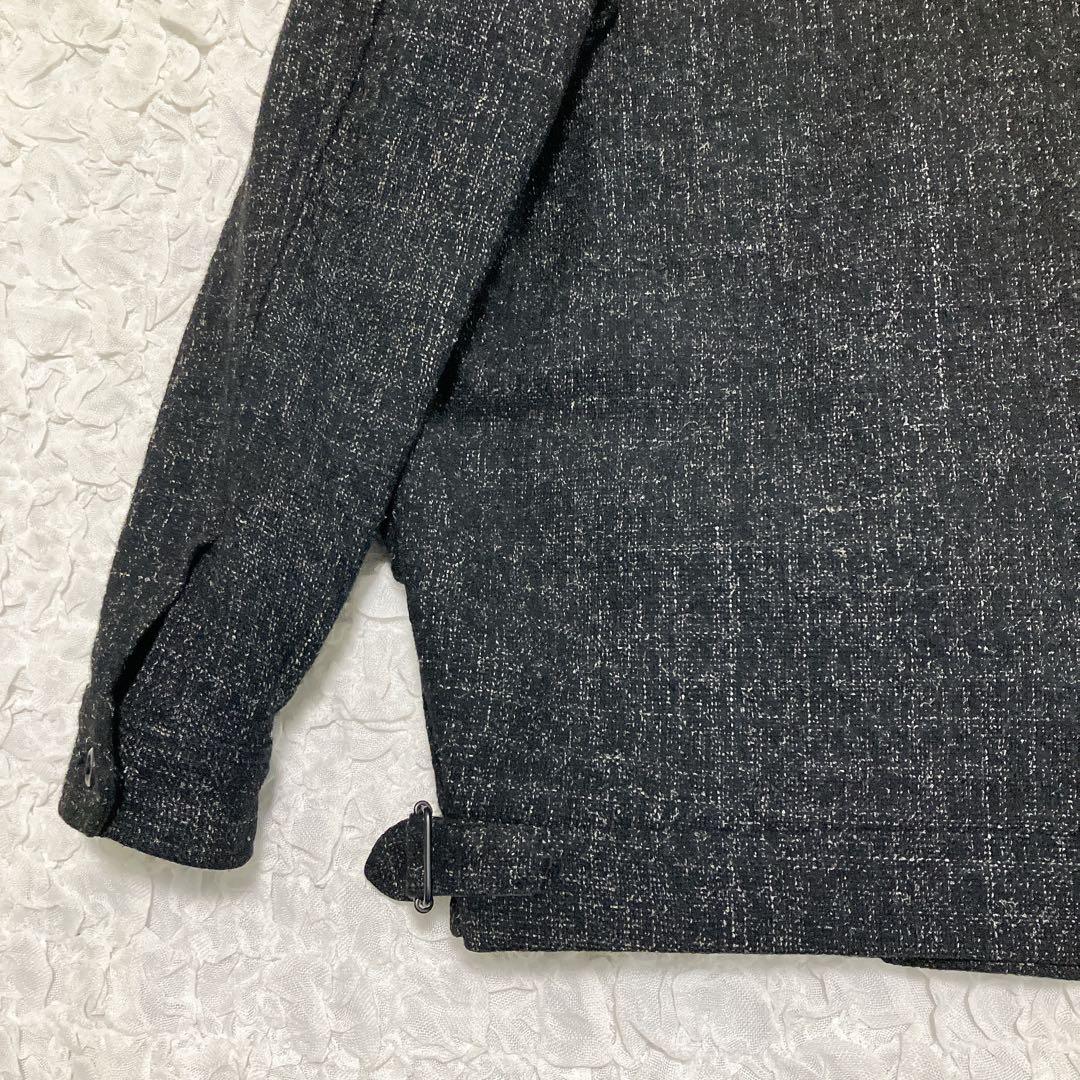 Y's for men【初期タグ】ブルゾン　ツイード　ジップ　黒