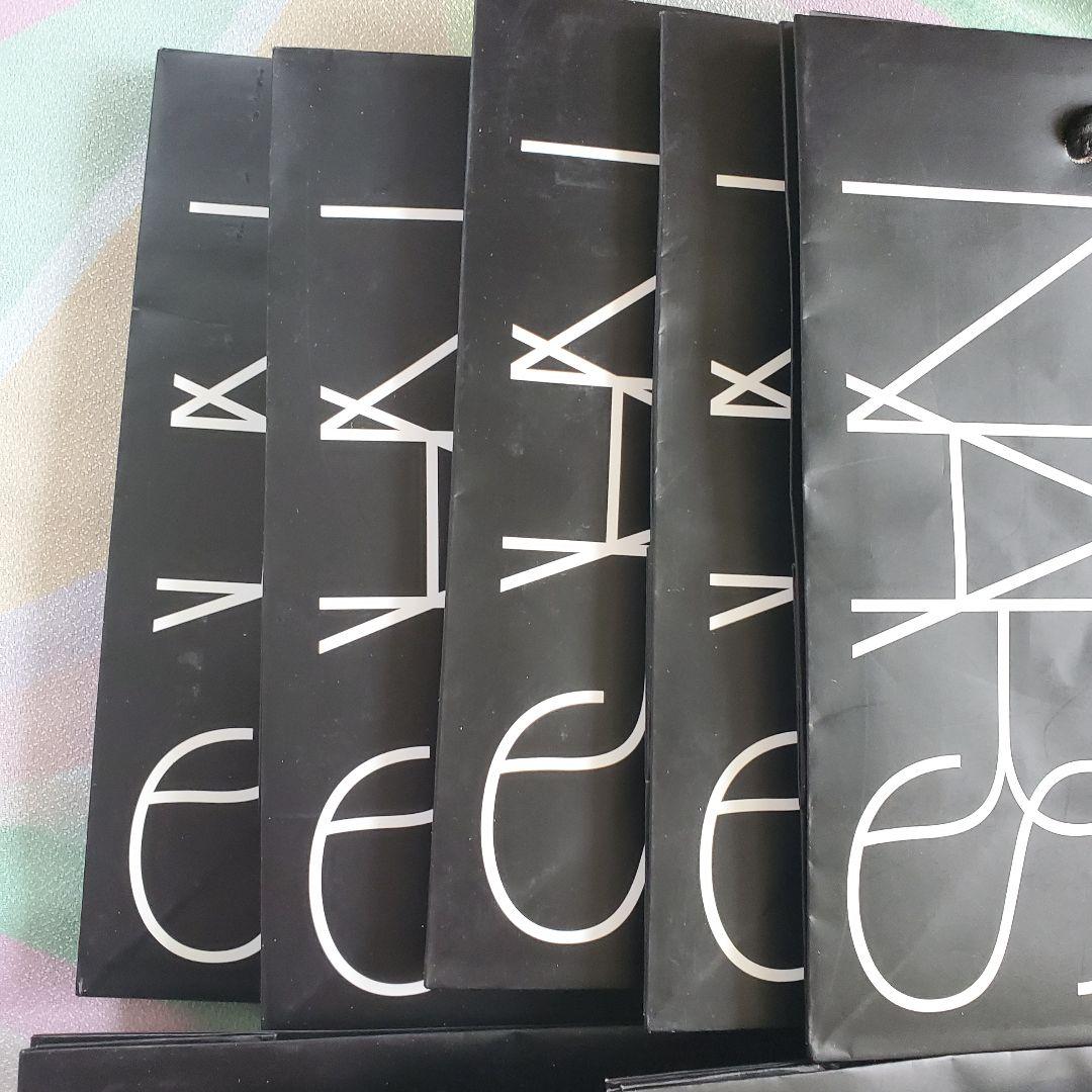 NARS ブラック 30枚　ショッピングバッグ セット