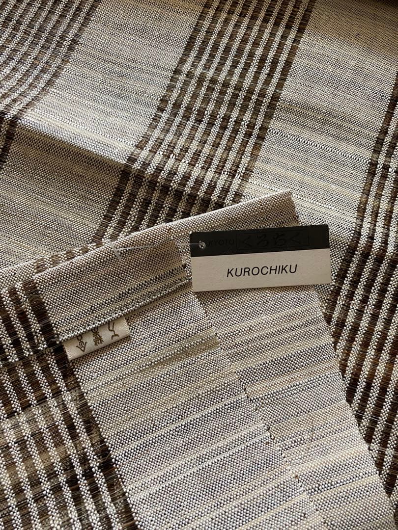 【新品未使用品】麻 馬毛 のれん くろちく夏 涼 50%off