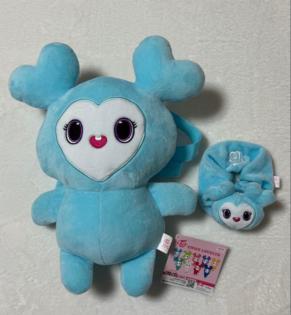 GiGO限定 TWICE ナブリー ナヨン ぬいぐるみリュック・シュシュ セット