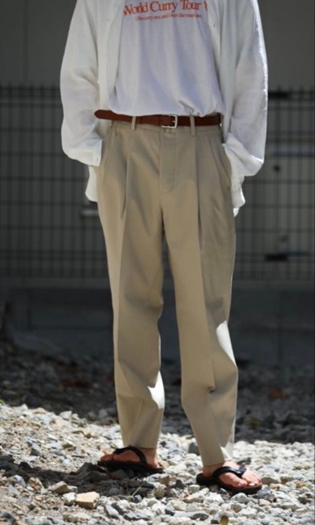 J*N様 最終価格　MAATEE&SONS 俺のCHINO-PAN 薄ベージュ1