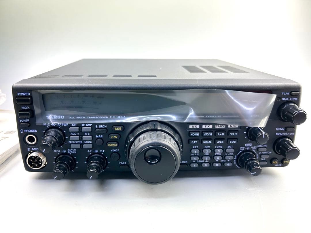 YAESU FT-847八重洲無線 オールモード トランシーバー 動作未確認